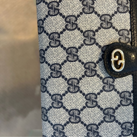 GUCCI Vintage Interlocking CC logo French Purse - Picture 2 of 15